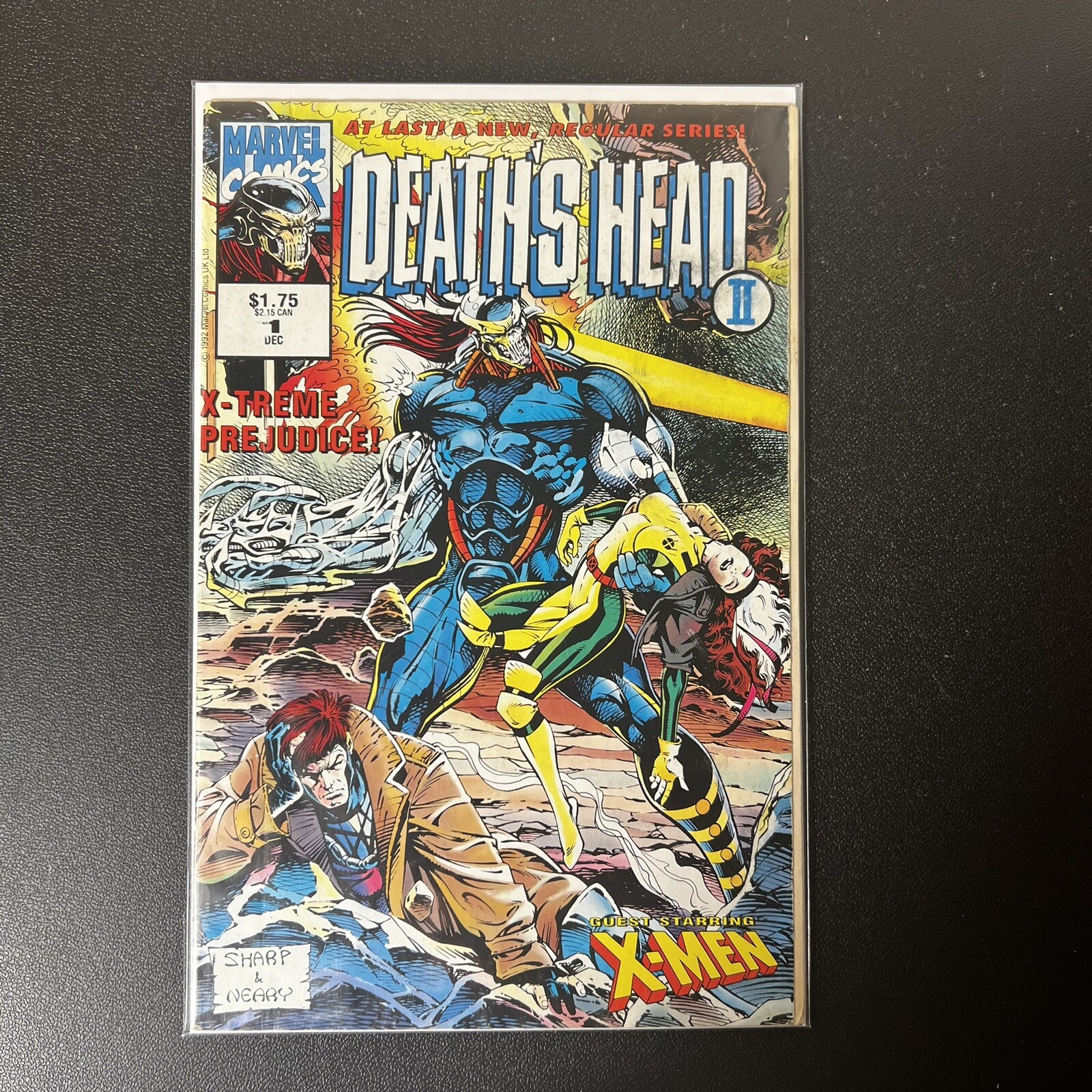 DEATH'S HEAD II #1 (Vol 2) 1992 (Marvel) Guest Starring X-Men fumetto