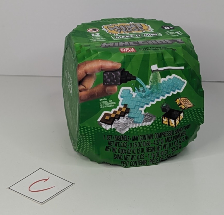 Mini Verse Make It Mini Minecraft Cube Brand New Sealed