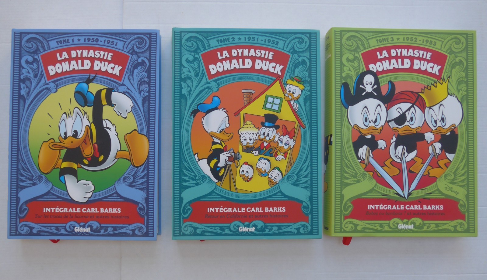 La Dynastie Donald Duck - Intégrale Carl Barks - Lot T1 + T2 + T3 EO NEUFS