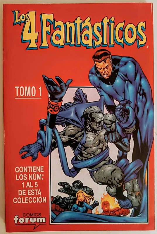 Los 4 Fantásticos (Tomo Retapado 1) - Inicio de la Etapa de Carlos Pacheco - Forum 2001 - NM