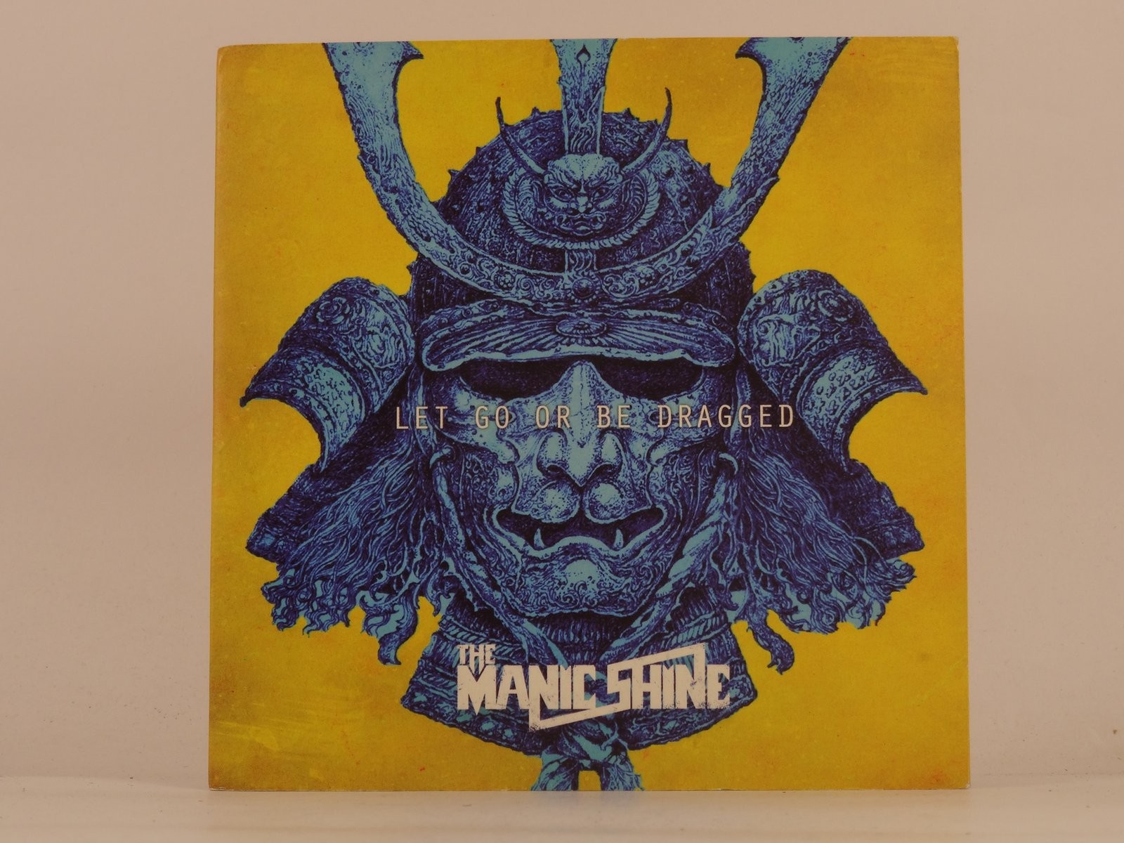THE MANIC SHINE LET GO OR BE DRAGGED (94) 10 Track Promo CD Album plus Card Slee