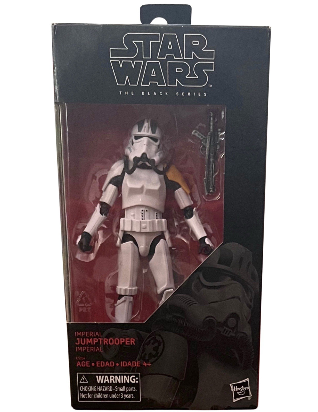 Hasbro Star Wars Black Series Imperial Jumptrooper Action Figure New 6”