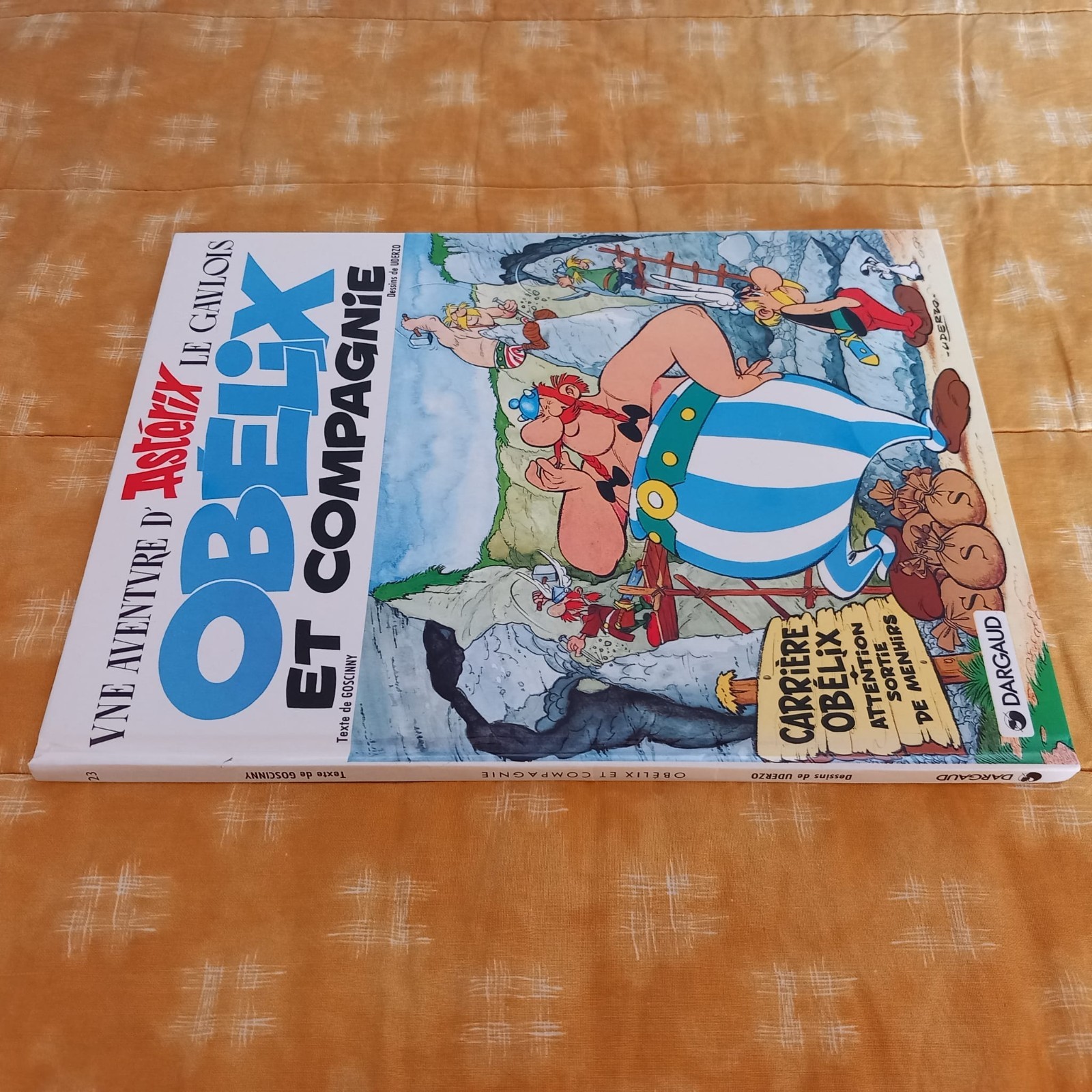 BD ASTERIX COMPAGNIE 1976 1995 DARGAUD GOSCINNY UDERZO GAULOIS OBELIX MENHIR lot