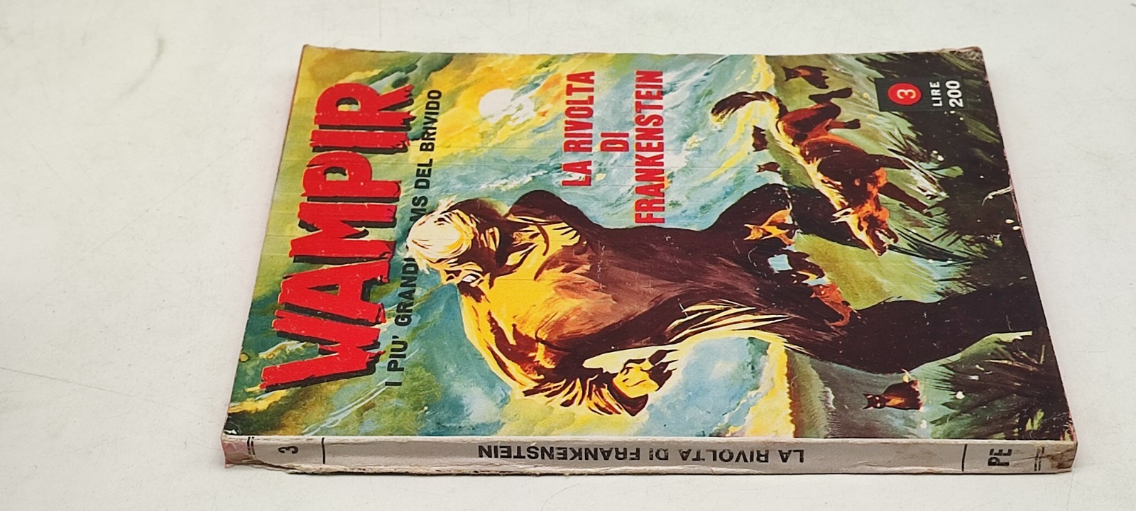 Wampir N 3 La Rivolta Di Frankenstein Ponzoni Editore da Resa Discreto/buon[y11]
