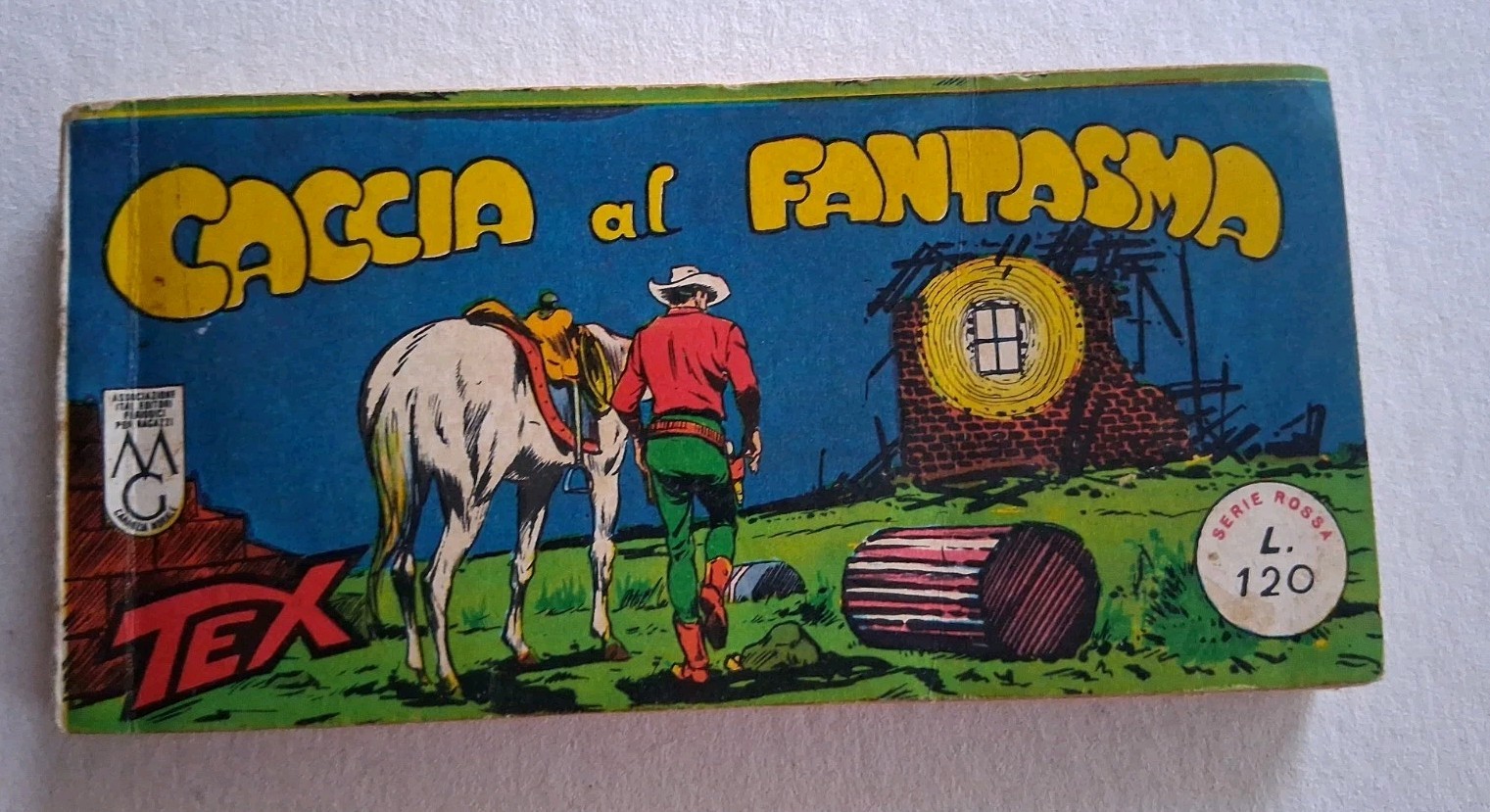 RACCOLTINA TEX SERIE ROSSA N.80 ARALDO 1962 (ORIGINALE)