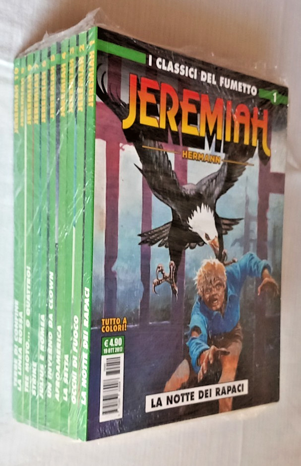 JEREMIAH Ed. Cosmo  serie verde completa 1/10 di 13 *