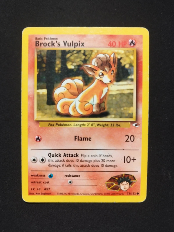 Brock's vulpix 73/132