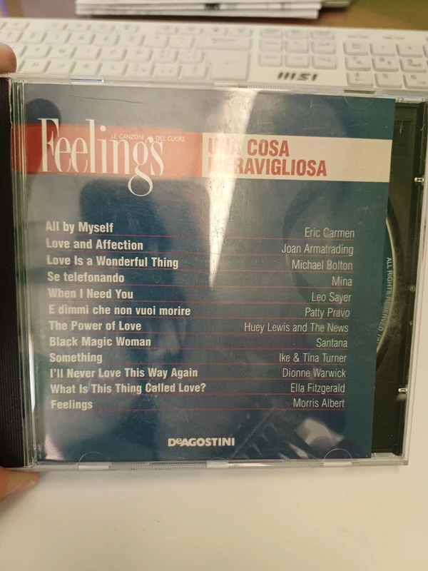 Cd Feelings una cosa meravigliosa