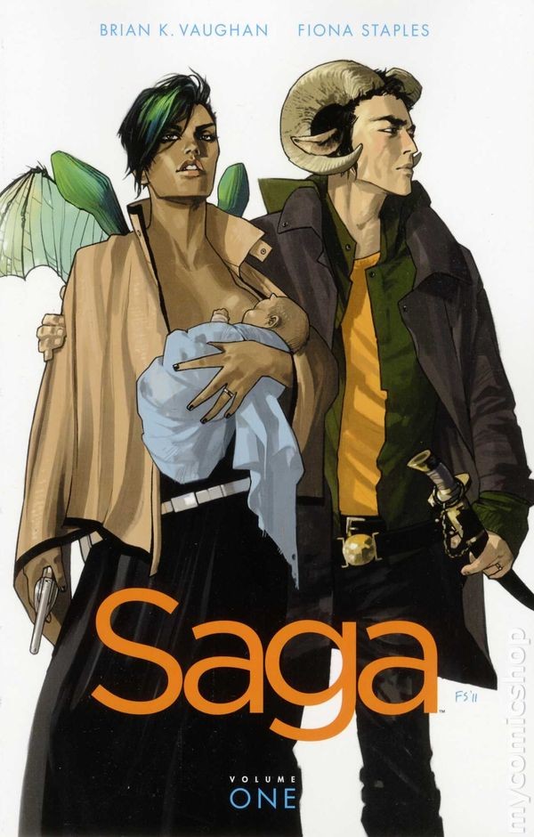 Saga TPB #1-1ST VF 2012 Stock Image