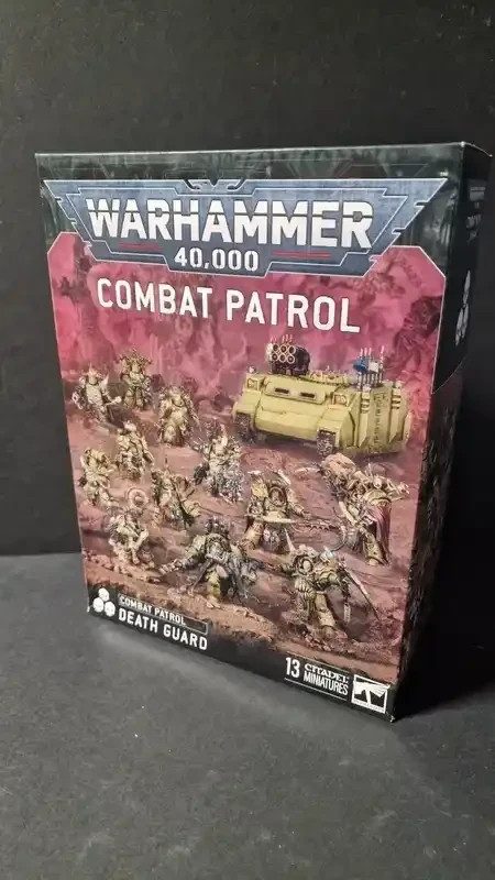 Warhammer 40K Chaos Marines Nurgle Death Guard Combat Patrol (F95)