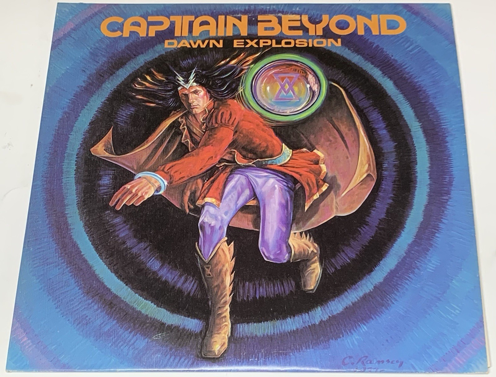Captain Beyond Dawn Explosion Vinyl LP 1977 Warner Bros BS 3047 Hard Prog Rock