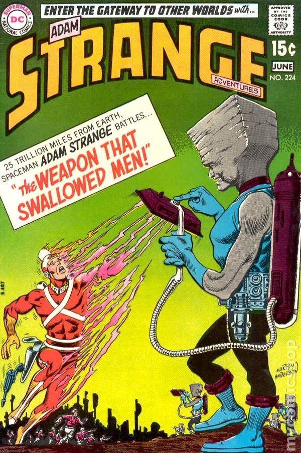 Strange Adventures #224 FN- 5.5 1970 Immagine Stock Basso Grado