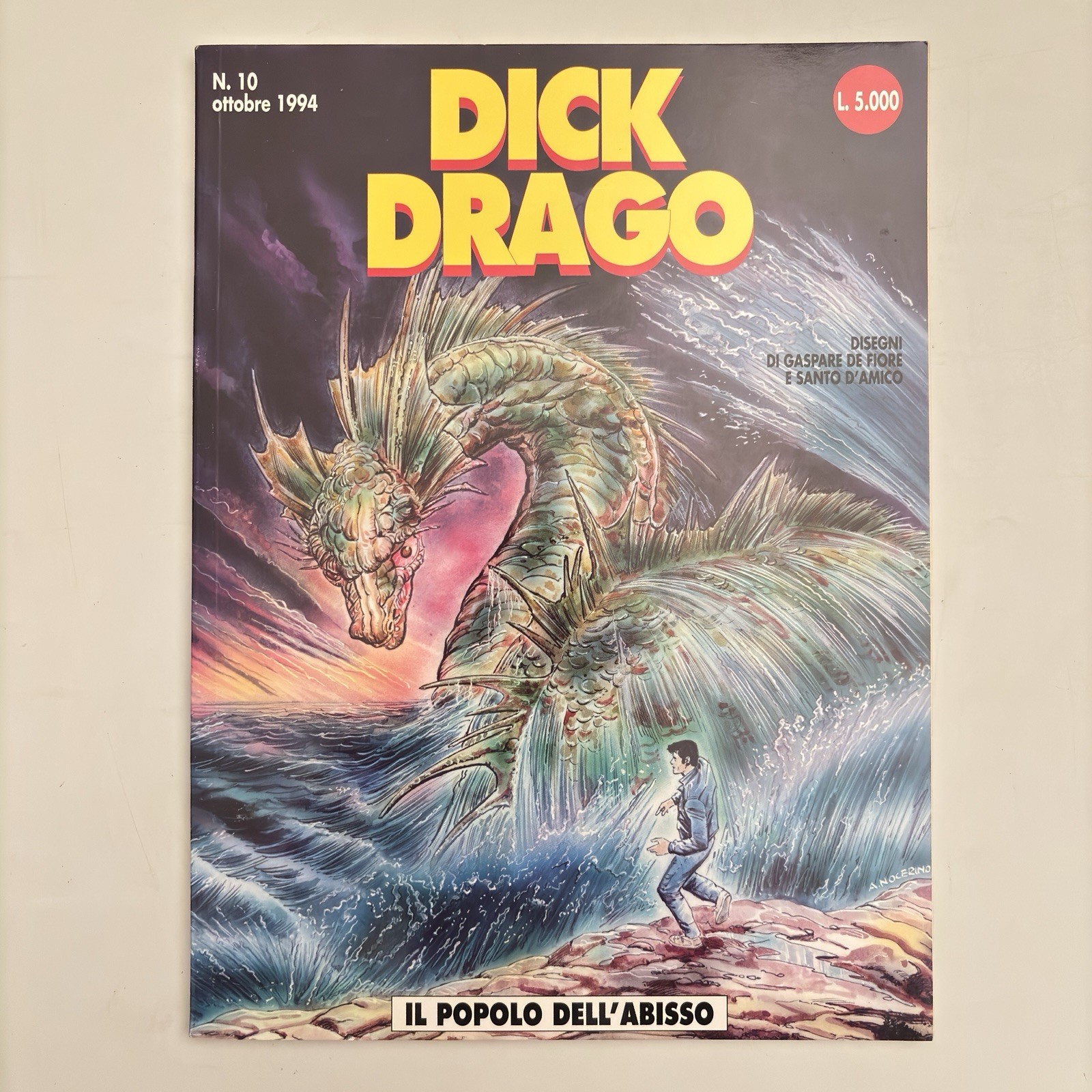 Dick Drago 10 Il Popolo dell'Abisso Prima Edizione 1994 Fenix