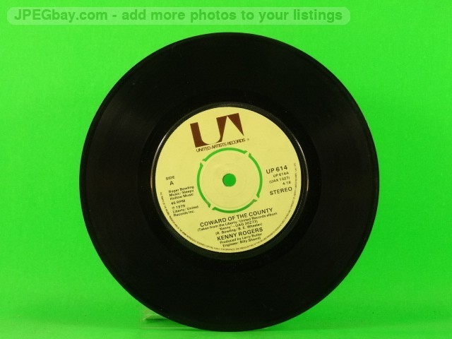 ROGERS,KENNY COWARD OF THE COUNTY (2) (137) 7" UA