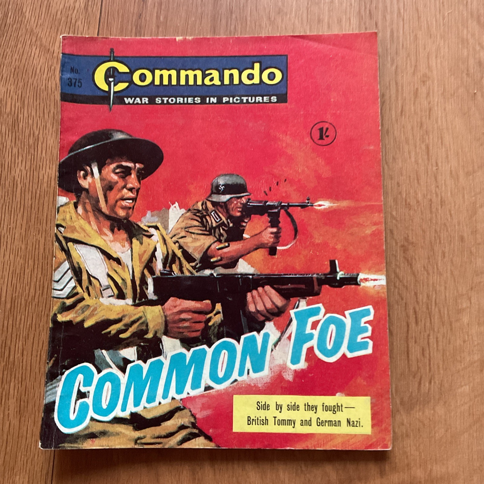COMMANDO comic - war stories in pictures no 375 common foe 