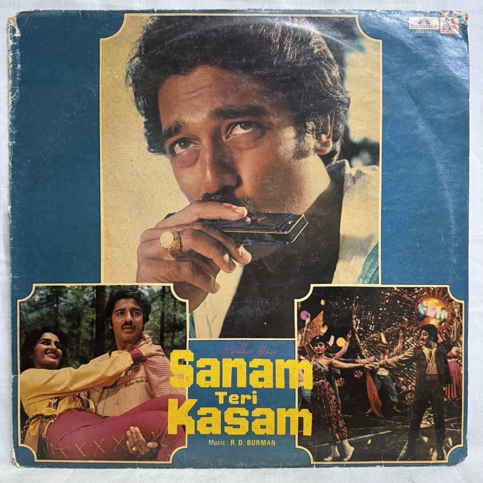 Sanam Teri Kasam Vinyl LP Record R D Burman 1981 Bollywood Hindi Film Ost Indian