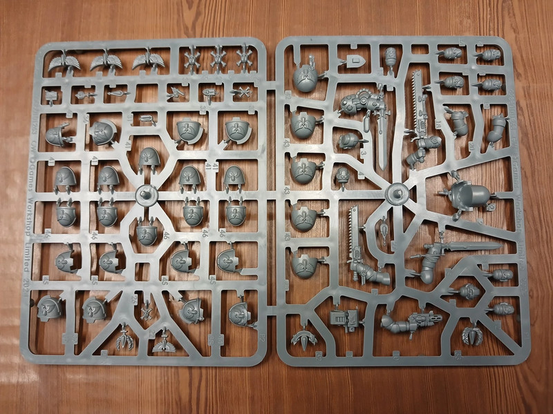 X1 Blood Angels Upgrade Frame for Space Marines Warhammer 40k