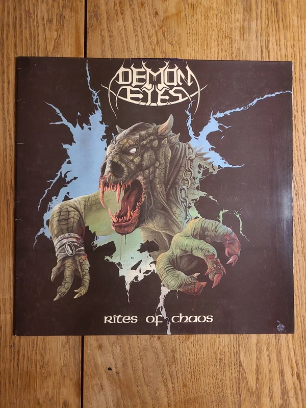 Demon eyes - rites of chaos - 1984 - LP 33T