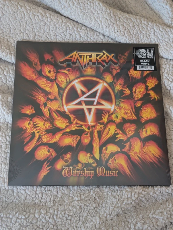 Vinyl Anthrax Worship Music black vinyl 2LP sealed