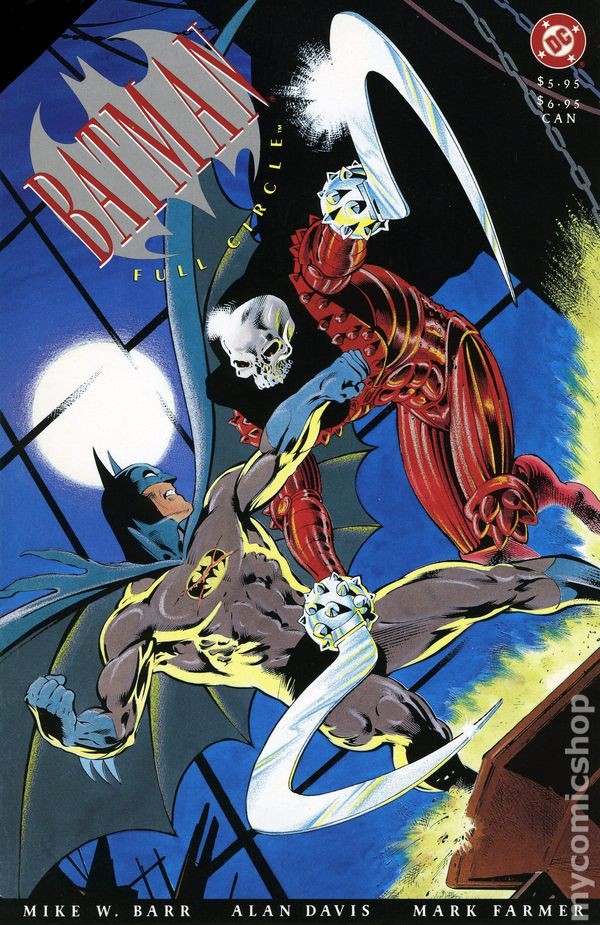 Batman Full Circle GN #1 VG 1991 Stock Image Low Grade