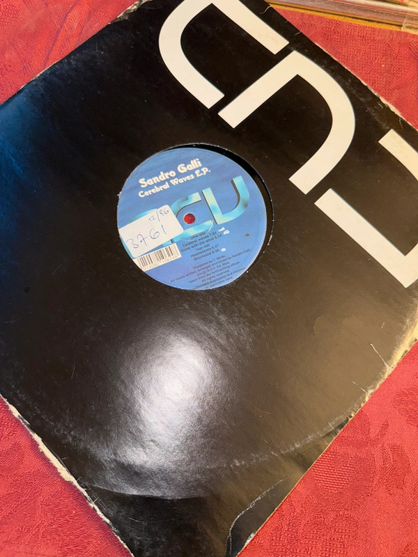 Vinile 12’ Cerebral Waves Ep / Sandro Galli