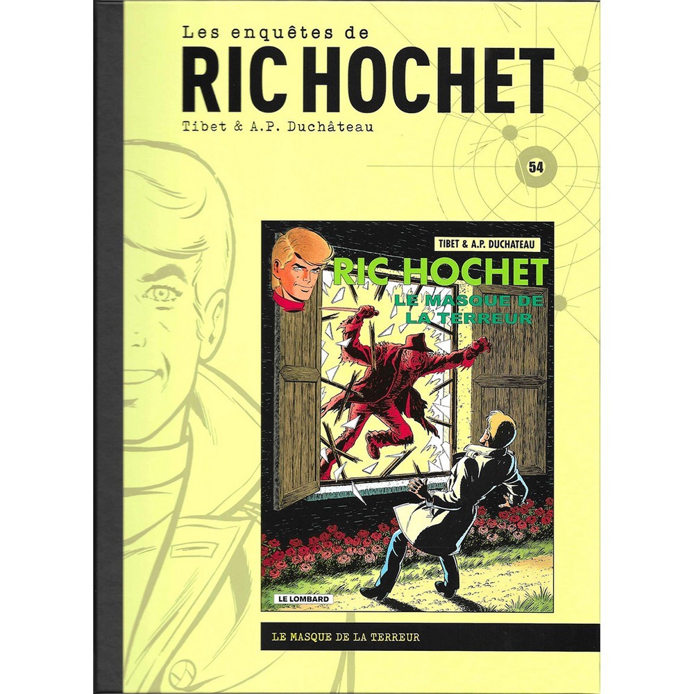 Album Les enquêtes de Ric Hochet - Le masque de la terreur - T54 (2024)