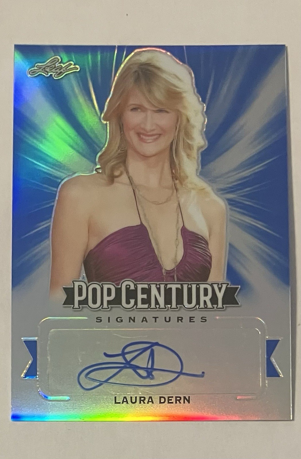 2019 Leaf Pop Century Laura Dern Autographed Card BA-LD1 Jurassic Park 7/10
