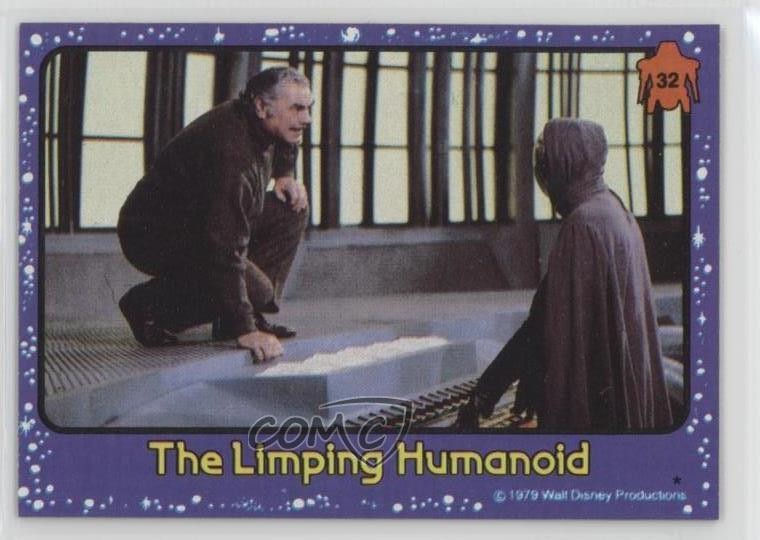 1979 Topps The Black Hole The Limping Humanoid #32 2k3