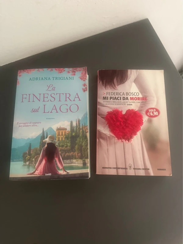 Lotto 2 libri romanzi rosa – Adriana Trigiani e Federica Bosco