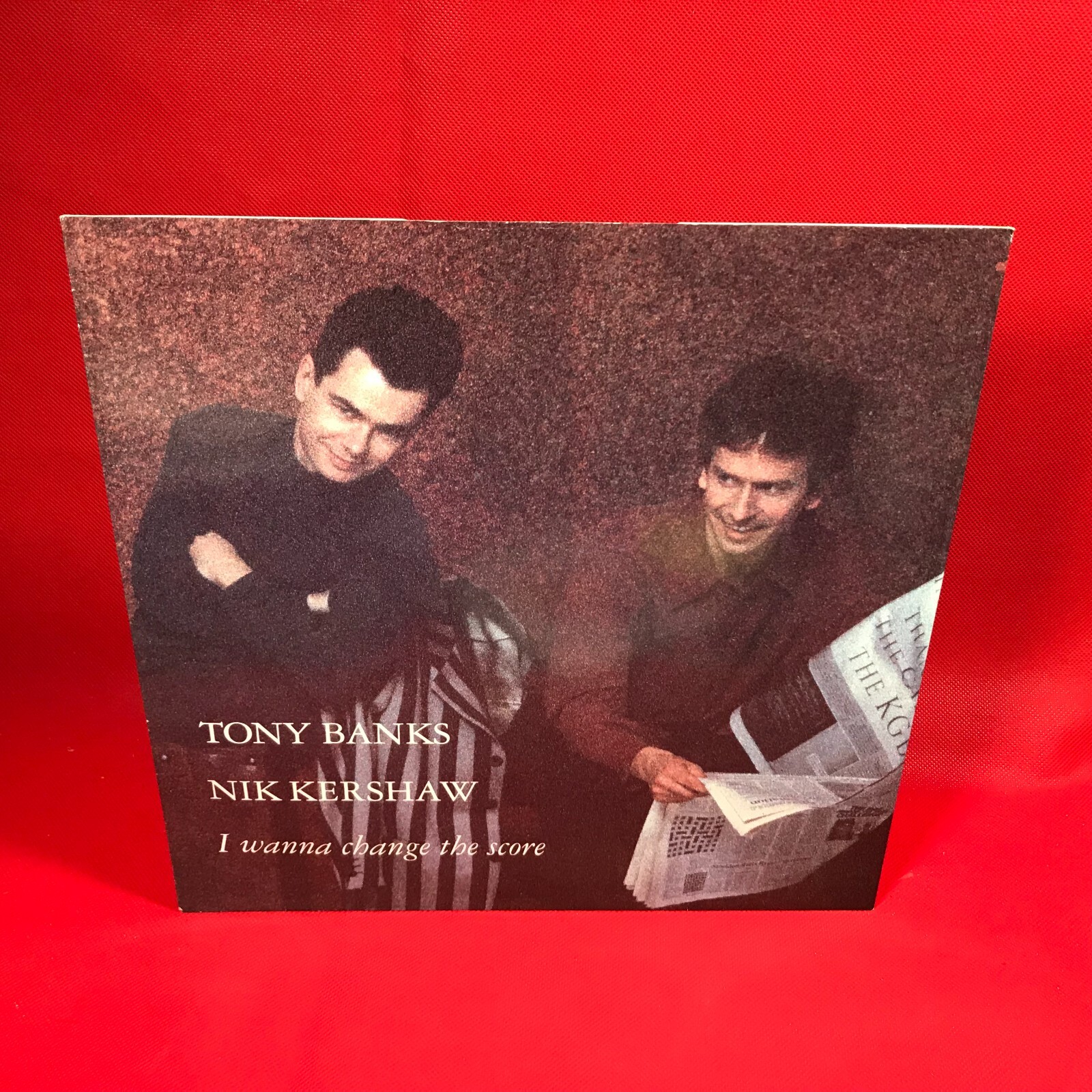 TONY BANKS NIK KERSHAW I Wanna Change The Score 1991 UK 3-track 12" vinyl single