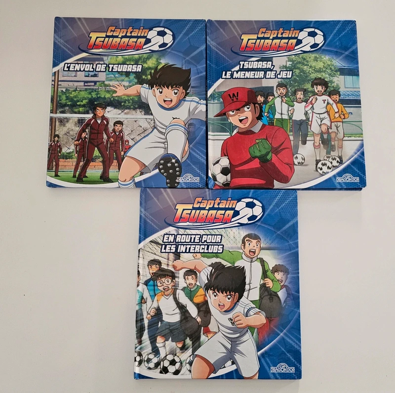 Lot de 3 bd Tsubasa