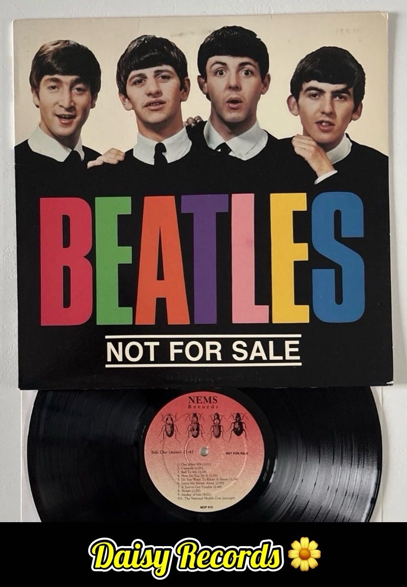 The Beatles - Not For Sale 1985 US *Mono/Stereo* Press EX/EX