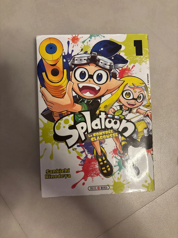 Manga splatoon la contrée clabousse tome 1