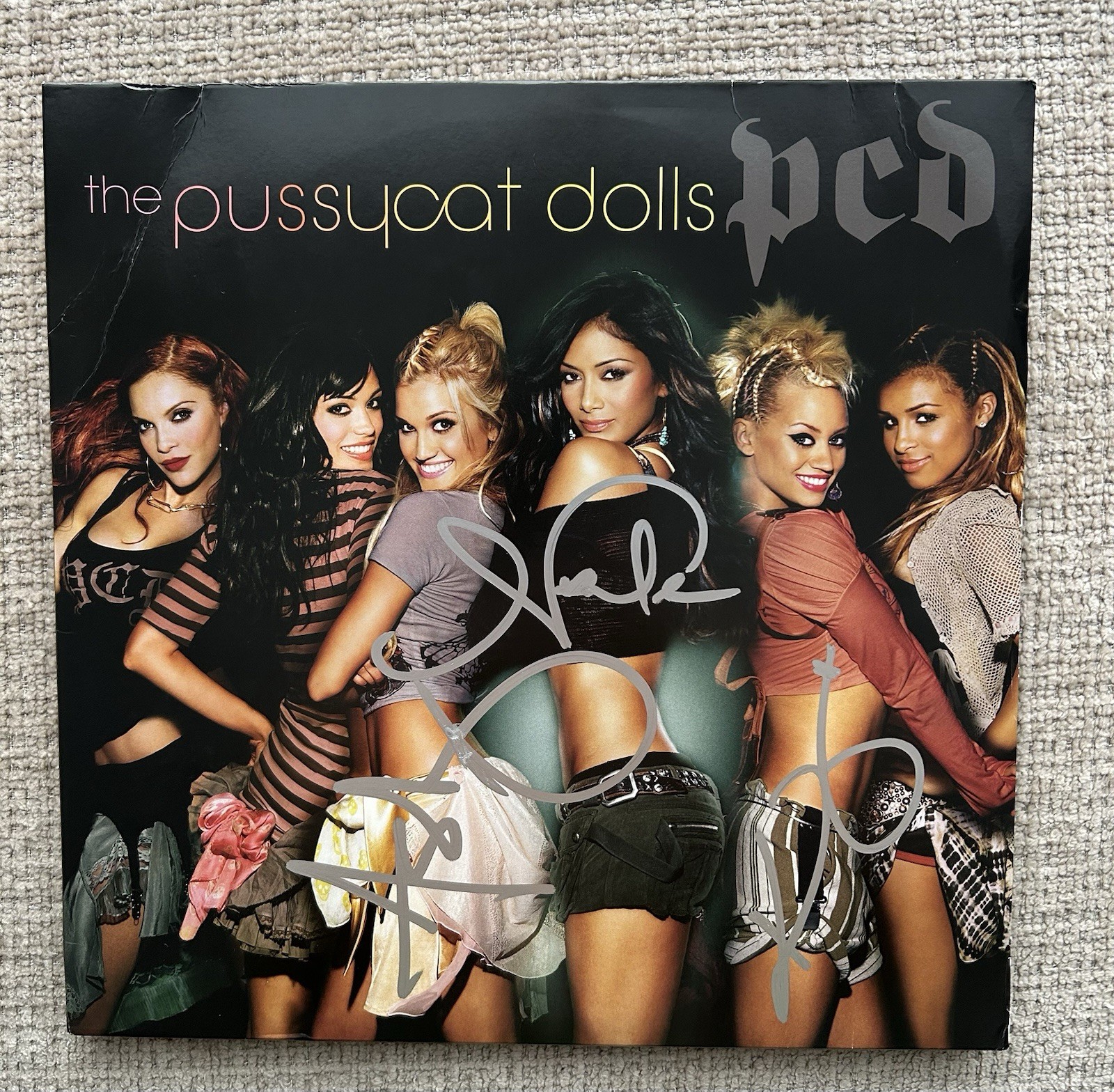 The Pussycat Dolls "PCD" – Signed Vinyl LP – Authentic Nicole Scherzinger