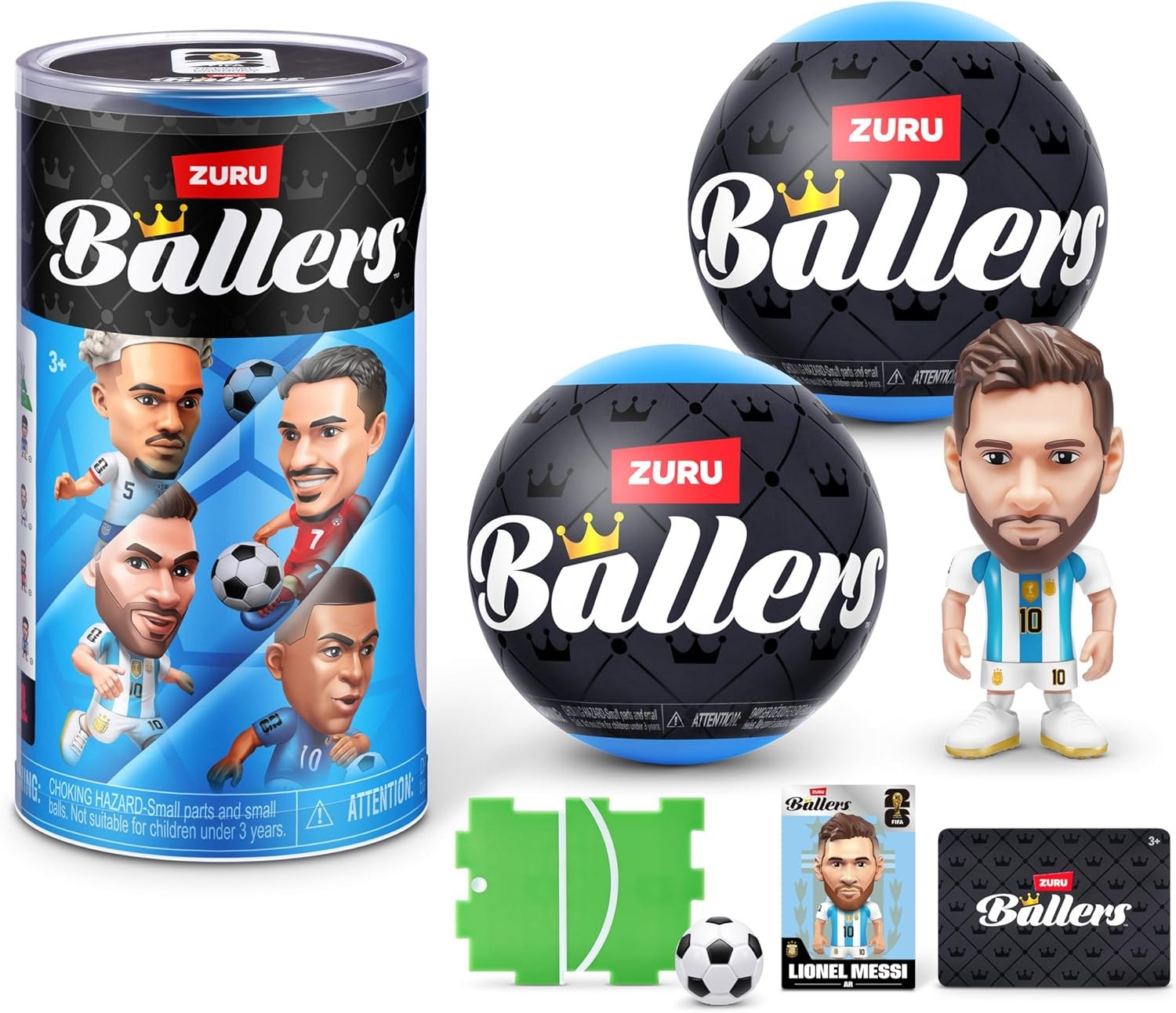 FIFA WORLD CUP 2026™ Ballers Serie 1 Confezione da 2 di ZURU - Licenza Ufficiale NUOVO