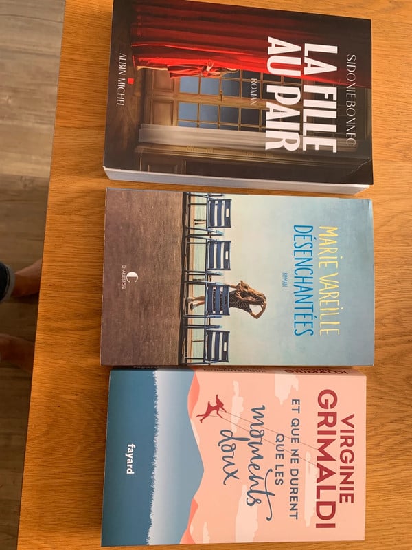 Lot de 3 livres grand format
