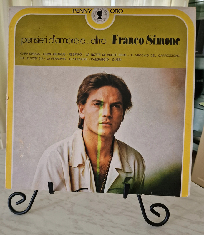 Vinile  Franco Simone "Pensieri d'amore e altro"