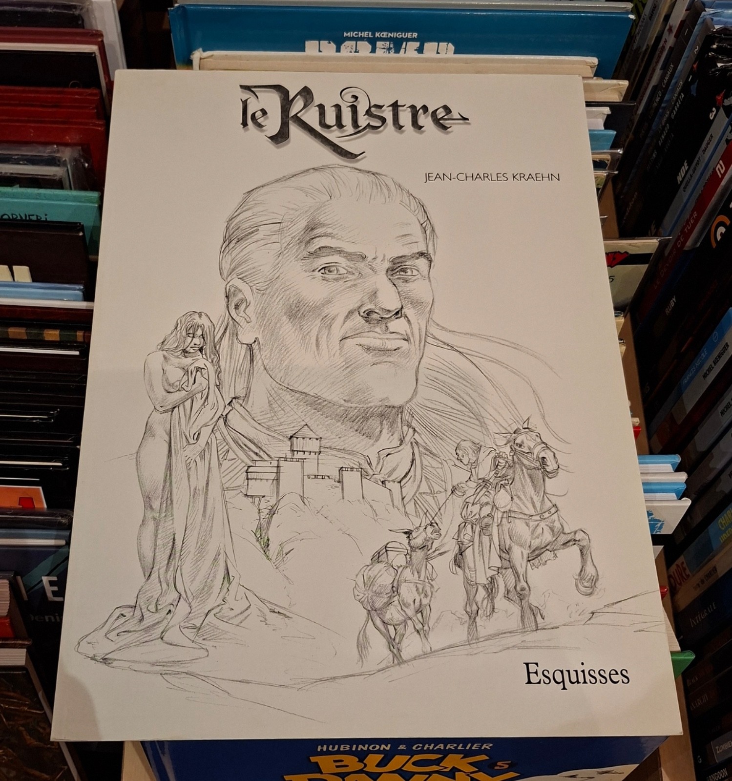 Le Ruistre T.1 Montorgueil / Esquisses _ Kraehn _ Glénat _ E.O. 2001 /Dédicacé