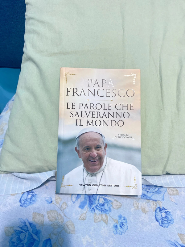 libro di Papa Francesco “le parole che salveranno il mondo”