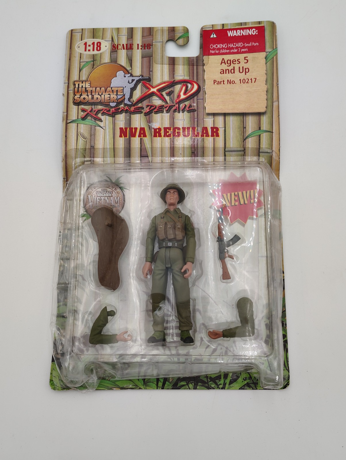 21st Century Toys Ultimate Soldier XD NVA REGULAR #10217 con scatola danneggiata