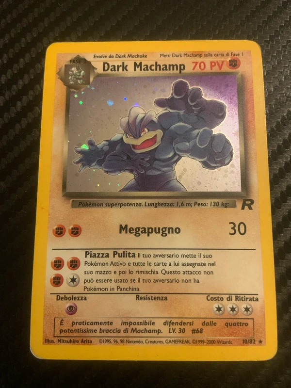 Dark Machamp Team Rocket 10/82 ita