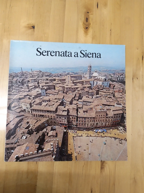 Vinile 33 giri vintage Serenata A Siena