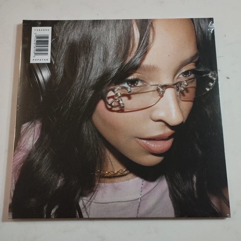 Tinashe - popstar clear vinyl with signed insert