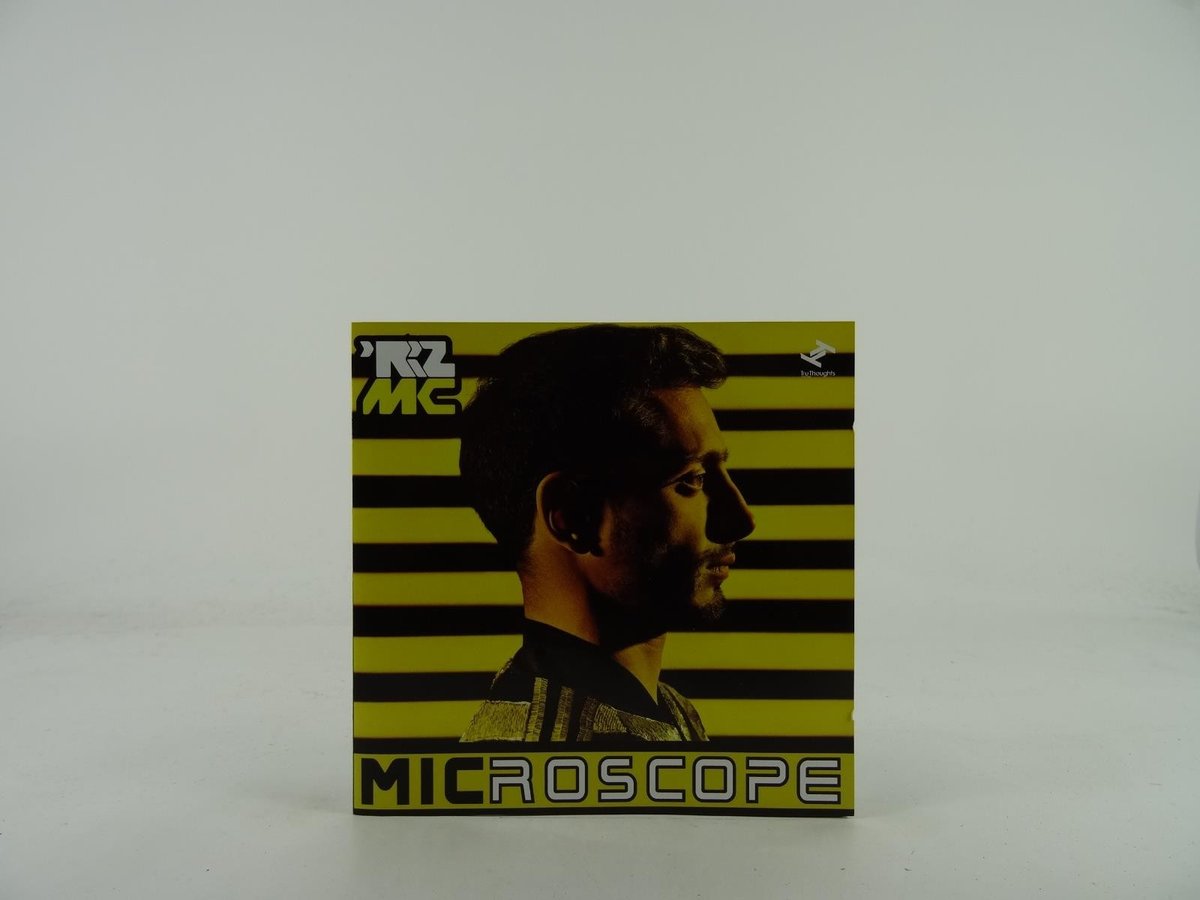 RIZ MC MICROSCOPE (418) 14 Track CD Album plus Picture Sleeve TRU THOUGHTS