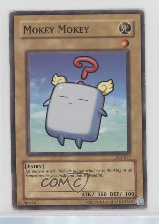 Mokey Mokey 1st Ed. YuGiOh Ancient Sanctuary #AST-057 2004