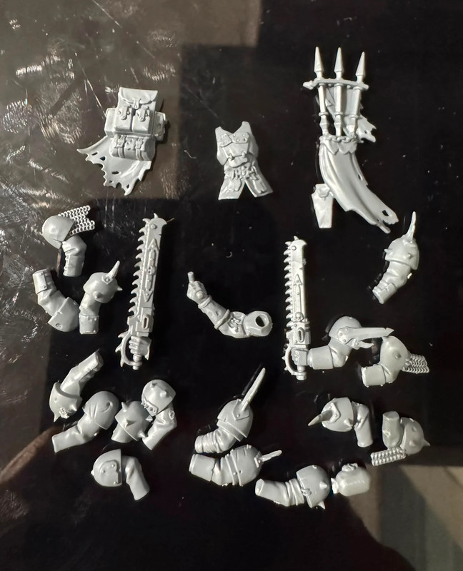 Traitor Guards Chaos Space Marine CSM Warhammer 40k Melee Equipment Bits