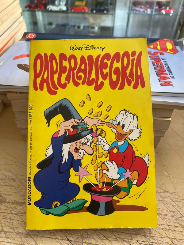 Paperallegria n.55 walt Disney Mondadori 1981