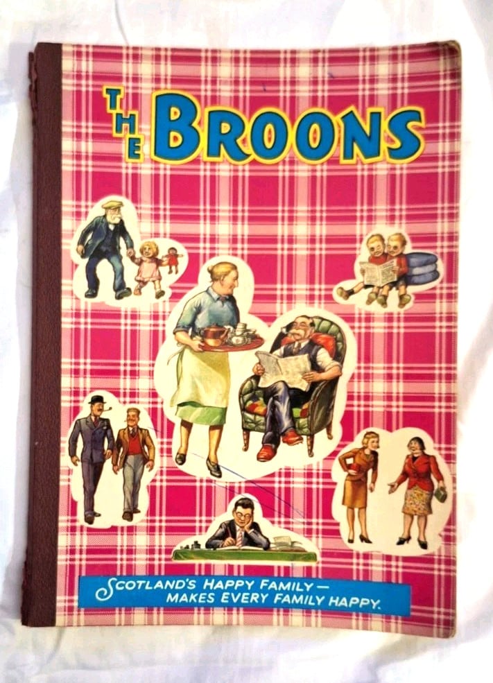 The Broons Annual 1974 Rare Last minute Dad Grandad Gift, Free Next Day Delivery
