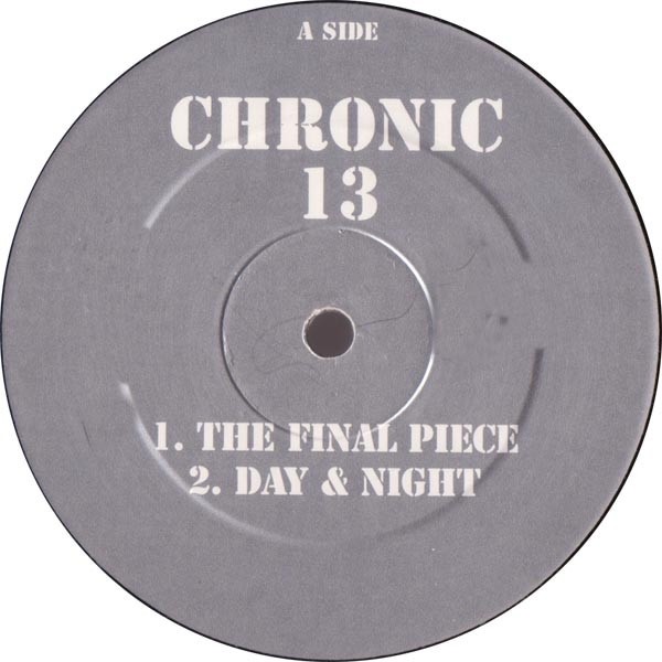 Dillinja – Chronic 13 -  12" Vinyl Jungle Drum&Bass V Recs 1997 Near Mint