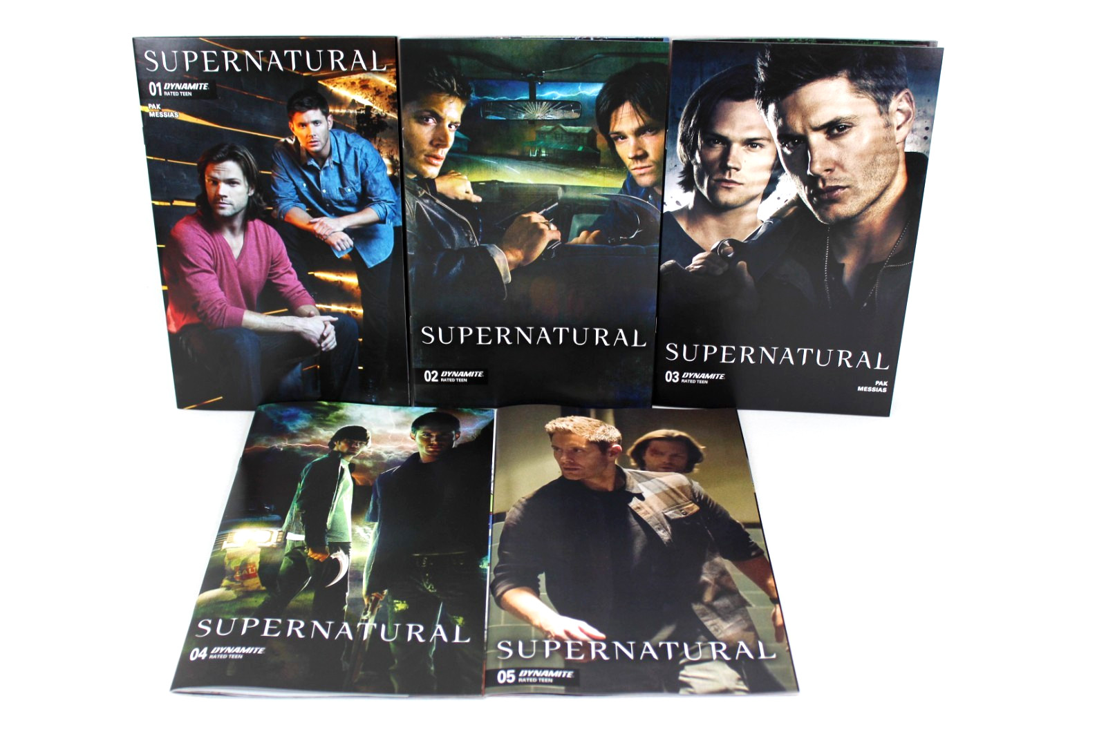 Supernatural #1 2 3 4 5 set completo 2025 Dynamite F+ Sam & Dean Winchester